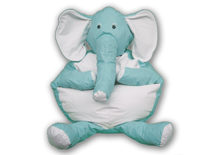 PUFF INFANTIL ELEFANTE